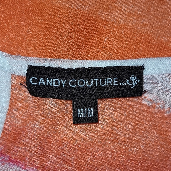 M | Candy Couture | Semi-Sheer Sleeveless Peep-Hole Blouse - Picture 4 of 6